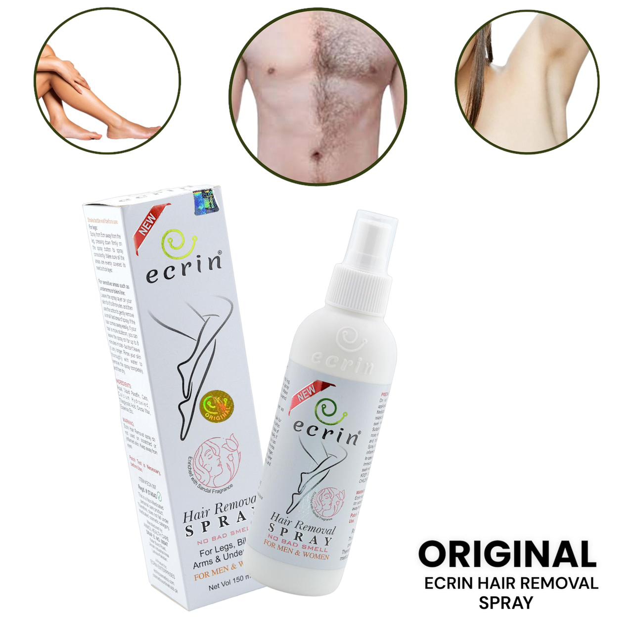 Ecrin Hair Removal spray