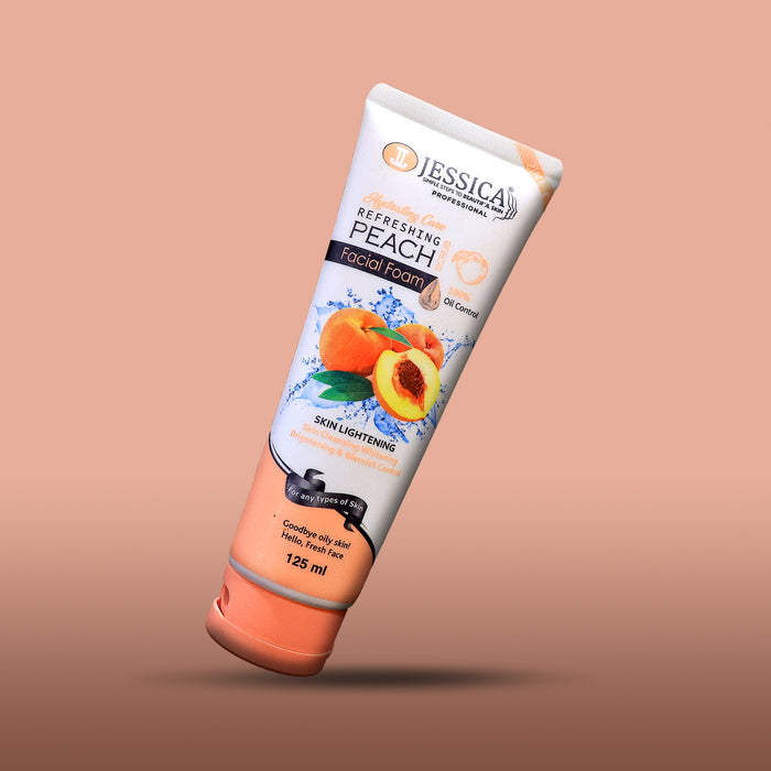 Jessica peach facial foam
