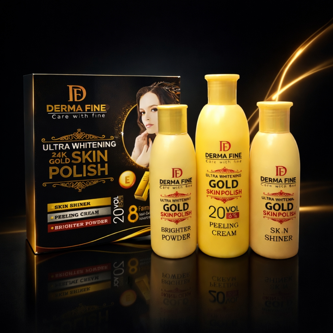 24k gold skin polish