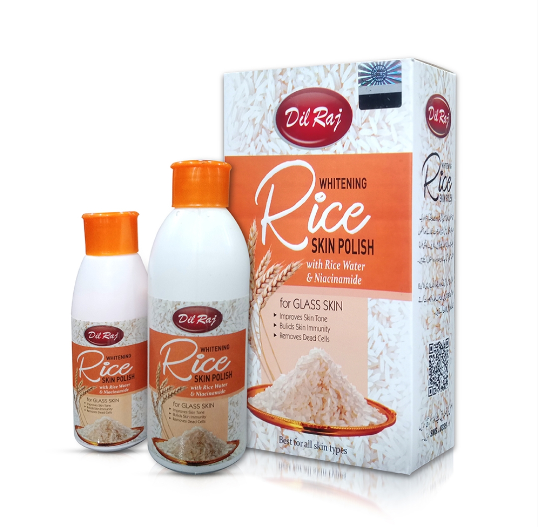 Whitening Rice skin polish